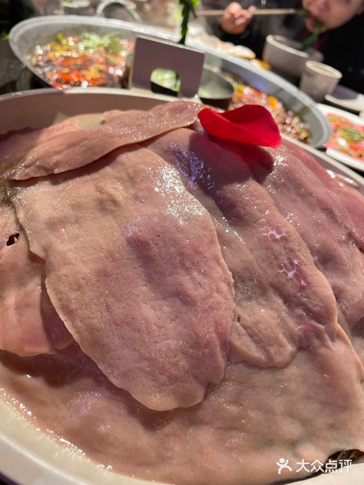 捞锅坝子老火锅(汽博中心店)大刀腰片图片