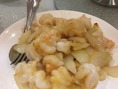 蒜炒虾球-金唐海鲜酒家
