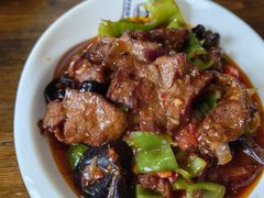 -歹歹的加个面过油肉拌面