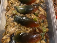 皮蛋辣椒擂茄子-小放牛炒菜馆(裕华万达店)