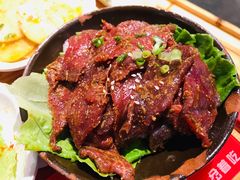 秘制香辣牛肉-胖记烤肉(江汉路店)