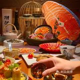 广州融合菜真是卧虎藏龙🍣新疆三文鱼🐟正❗️