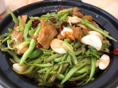 砂锅四季豆-李师傅脆肚(梅林店)
