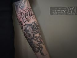 -幸运7纹身刺青Lucky7tattoo