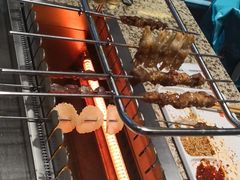 现穿羊肉串-丰茂烤串(六里桥店)