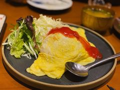 鸡蛋包饭-気楽亭和食料理(气乐亭大世界本店)
