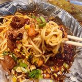 济南小纬北路美食街！永和面馆肥肠面绝绝子！