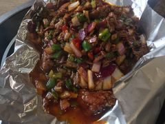 铁板葱香牛肉-苗姑酒堂(仁义社区店)