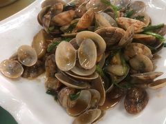 姜葱炒花甲-景好海鲜餐厅(大鹏必选旅游店)