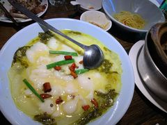 酸菜鱼-外婆家(蓝色港湾店)