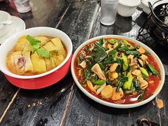 鱼籽鱼泡炒大蒜-绍兴名菜馆(可乐路店)