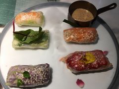 漫步花开彩虹卷-蜜桃花开·中西融合菜E&W(南长街店)