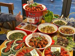 -在老街·淮安大排档·甜麻干煸龙虾·烧烤(河下古镇店)