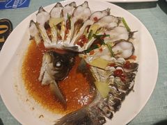 孔雀开屏鱼-西塘人家•黑金冠本地好店