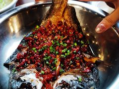 腊鲢鱼-罗大姐湘潭菜馆(洋湖春园店)