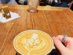 桂花拿铁-冬日咖啡