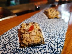 脆三文鱼皮蘑菇-渡鲑亭(东二环泰禾广场店)