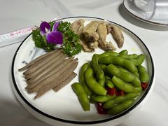 盐水毛豆节-七的湖·江南蟹舫·阳澄湖农家菜(蟹舫苑店)