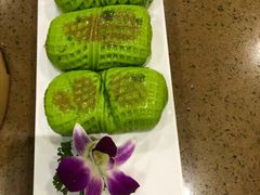 菠菜汁香葱卷-点心皇子茶餐厅(万国大都会店)