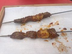 -劳动公园新疆人烤腰子