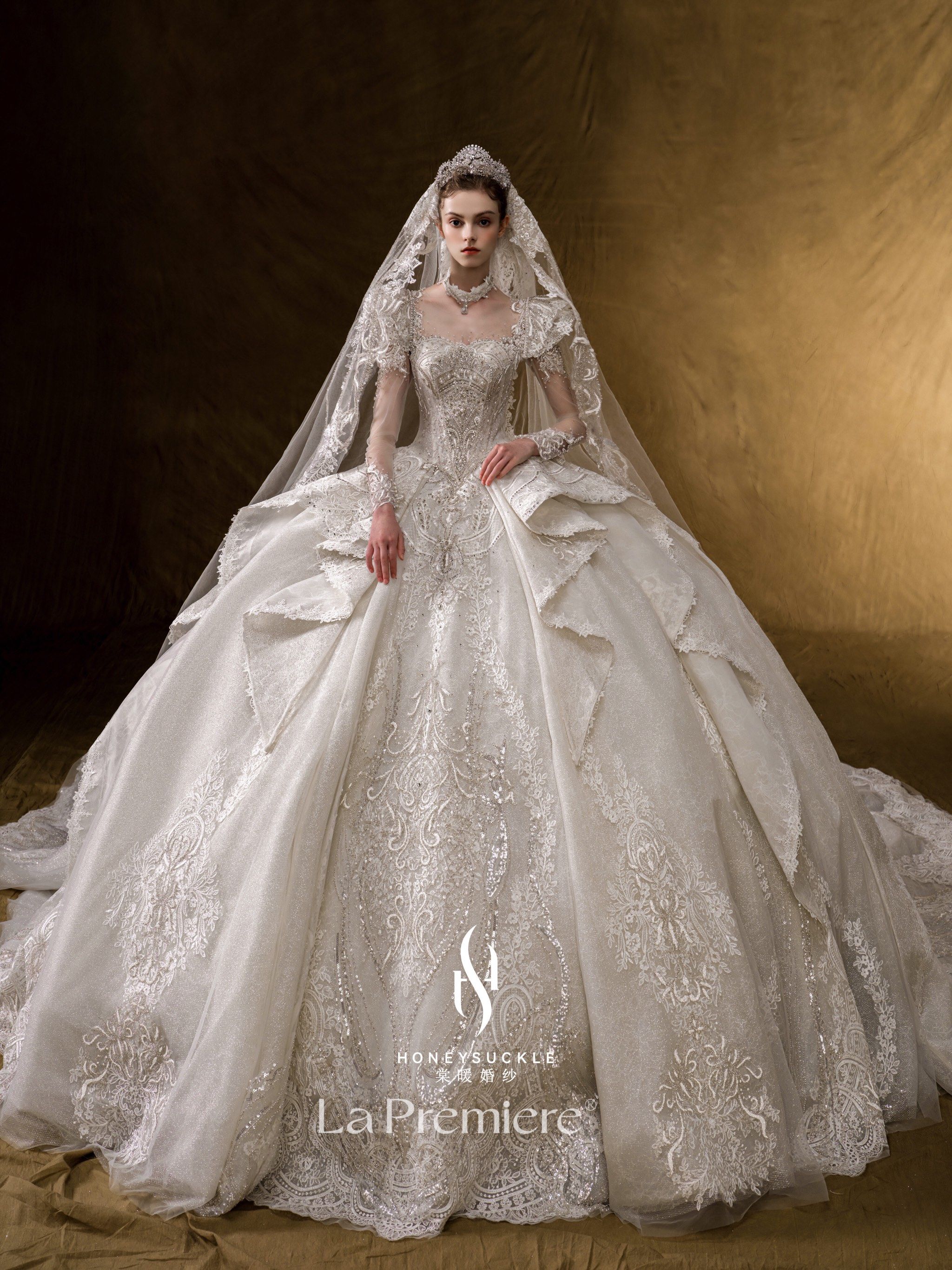 被推荐了无数次的奢华婚纱