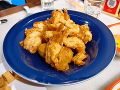 梨球果仁虾-小吊梨汤·北京菜·烤鸭(双井乐成中心店)