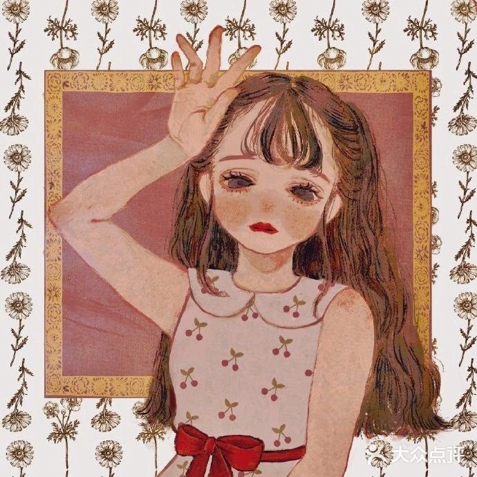 【 复古风少女插画，心都要化了。✨ 】