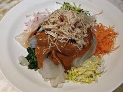 五彩鸡丝拉皮-京味斋·北京烤鸭(北京南站洋桥店)