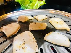 黑椒鱿鱼片-九田家黑牛烤肉料理(二天地店)