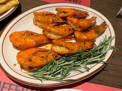 西班牙蒜香油爆虾-ZAFFERANO西班牙海鲜饭(上海首店)