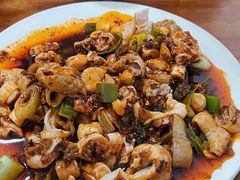 凉拌肥肠-温记府廟豆汤饭·始于1955年(海椒店)