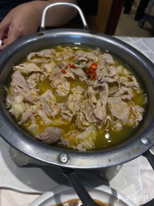 凯鸽酒楼•雁北民间菜(华北星店)酸汤羊肉图片