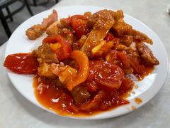 番茄猪扒饭-好好滋味茶餐厅