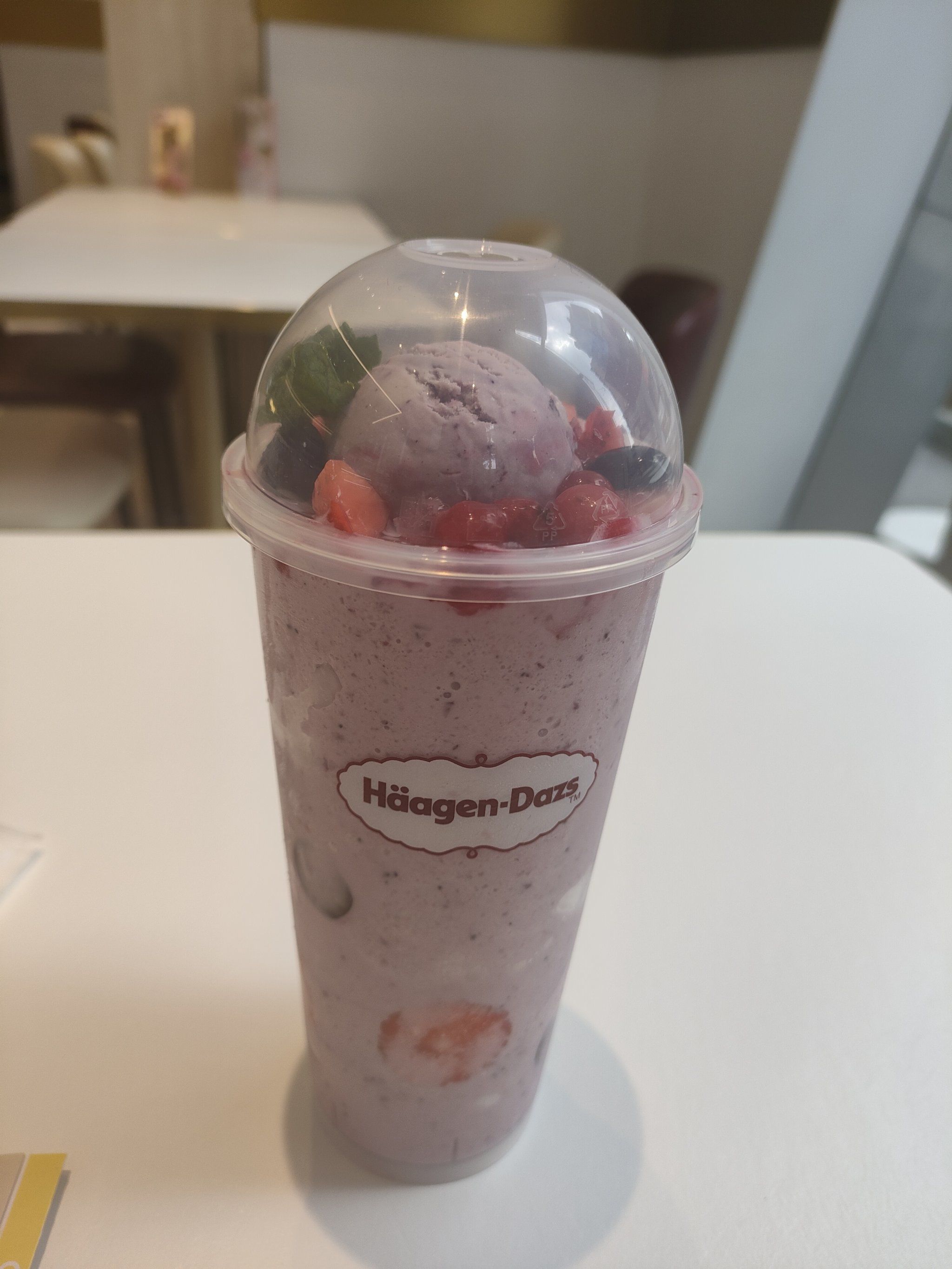 哈根达斯的奶昔,还有积分的小伙伴不要错过