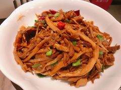 三层肉炒建瓯笋芽-四道菜·福建菜馆(新街口金鹰店)