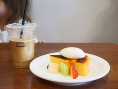 日式红薯乳酪-black rainbow coffee