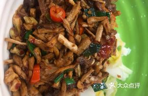 Pickled Radish with Pork Shred