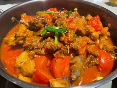 -贵州辣子鸡番茄鸡