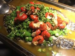 -探鱼·鲜青椒爽麻烤鱼(广州花都来又来店)