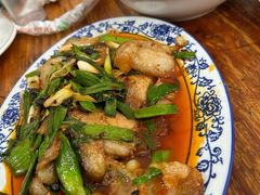 蒜苗回锅肉-雨田饭店(华兴东街店)