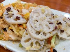 素拼凉菜-手擀菠菜面(西康路店)