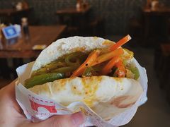 锅魁夹三丝-洞子口张老二凉粉(文殊院店)