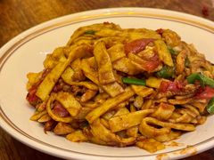 绿豆皮炒肉-树厨贵州菜(铜仁花果山店)