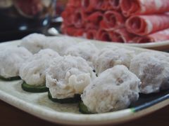 自制虾滑-四爷捞锅·潮汕牛仔骨火锅(泉城路店)