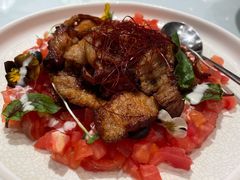 碳烤猪颈肉配藜麦-花开餐厅(环湖中路店)