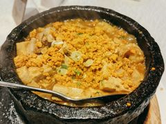 石锅海胆豆腐-奕景海鲜酒家· 大连海鲜(星海广场店)