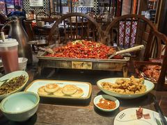 自助取餐区-江边城外烤全鱼(方庄时代购物中心店)