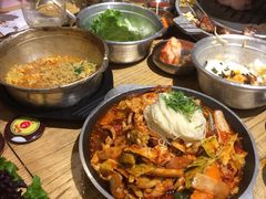 炒鱿鱼-姜虎东白丁烤肉(虹桥天地店)