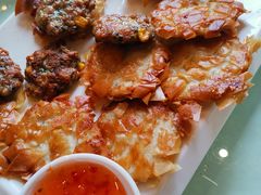 鱼饼拼肉菜饼-新灿记大酒楼