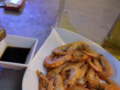 白灼草虾-达叔香味海鲜(海棠68环球美食街店)